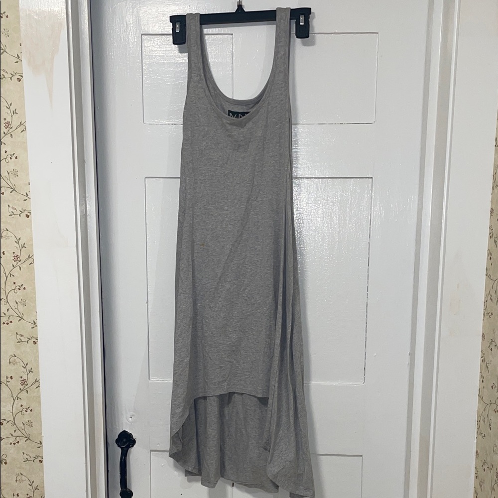Marc New York Gray T-Shirt Dress